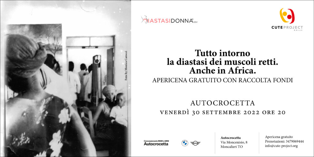 Tutto intorno la diastasi dei muscoli retti. Anche in Africa.